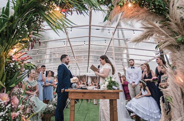 Casamentos de Casamento na praia - Casa 170 guaruja - Nath e Edu