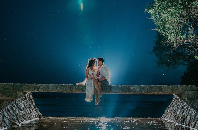 Pre-Wedding de Ensaio com pôr do Sol na praia - Shirly + Renato