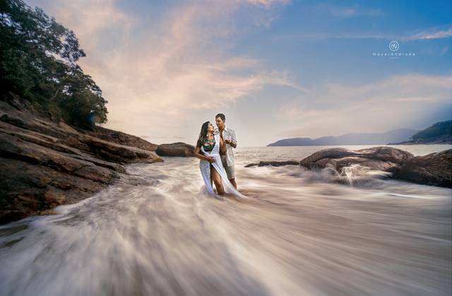 Pre-Wedding de Pre wedding em Ubatuba - Henrique e Luciana