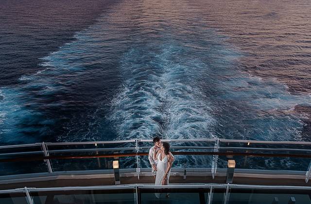 Casamentos de Casamento em alto mar - navio MSC seaview - Lucas e Monique