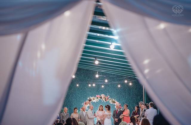 Casamentos de Casamento rústico ao ar livre - Kerelly e Armando