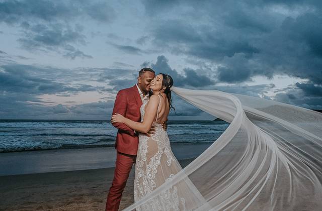 Casamentos de Casamento na praia - Casa 80 Guaruja - Joao e Mahara