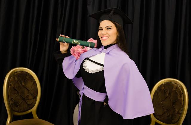 Formatura de Formatura Fael - Pedagogia - Daiana