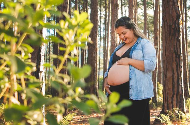 Gestante de Ensaio Gestante | Danieli | A Espera de Davi