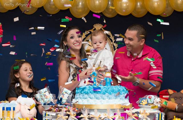 Infantil de Aniversário | Bernardo | Um Ano