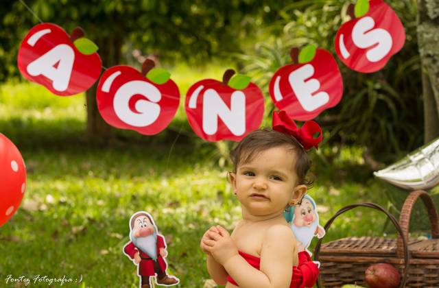 Infantil de Pré Aniversario | Agnes | Um Ano