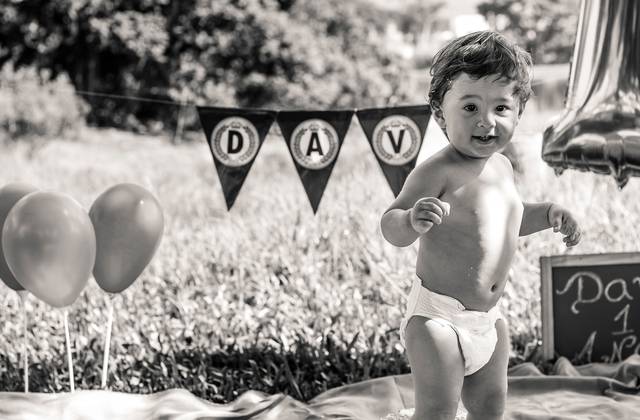 Infantil de Pré Aniversario | Davi | Um Ano