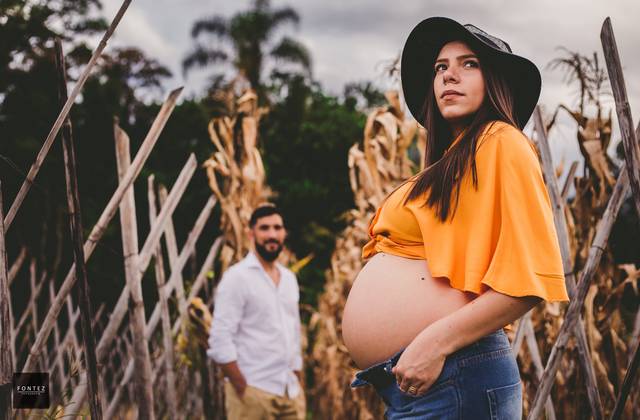 Gestante de Ensaio gestante - Letícia