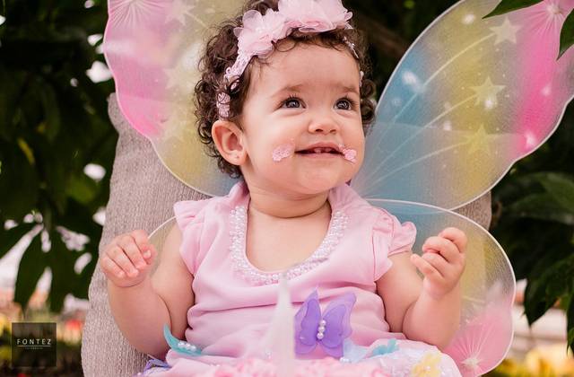 Infantil de Pré Aniversário - Agatha 01 Ano