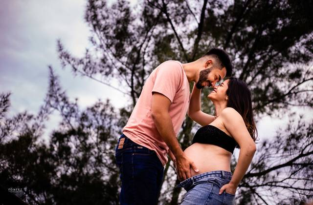 Gestante de Ensaio de gestante - Thaina 