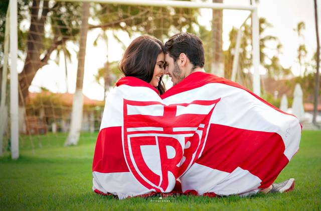 Ensaio de Casal de Myrella e Ronaldo