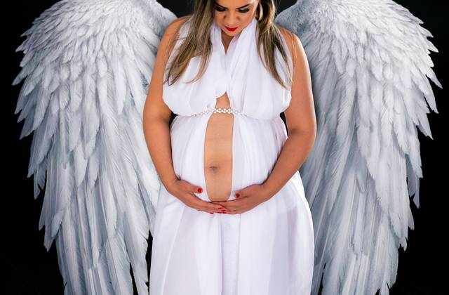 GESTANTE de Egle á espera de Gaby