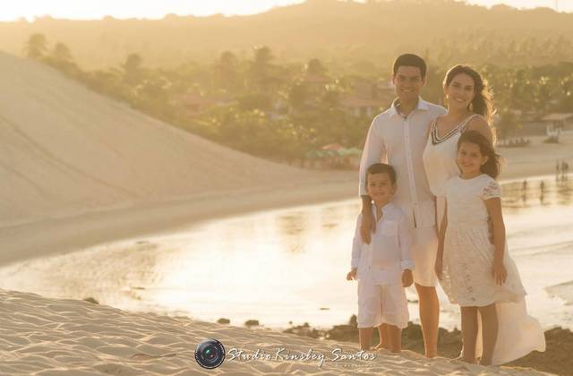 Férias em Natal de A alegria de uma famíla