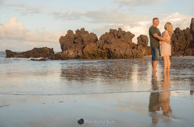 Férias em Natal de Sem 30 anos de casados Lúcia e Jorge