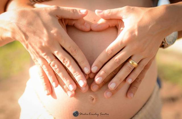 Ensaio Gestante de A espera com Eliane e Tibério