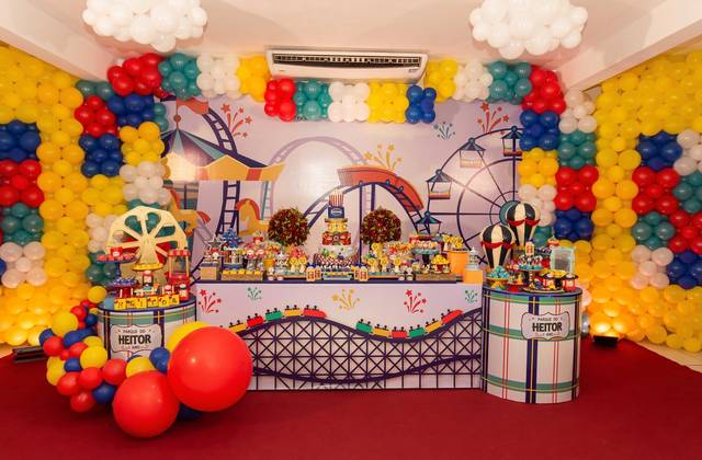 Infantil de Um aninho de Heitor