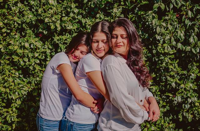 Família de Ensaio de Família - Dia das Mães