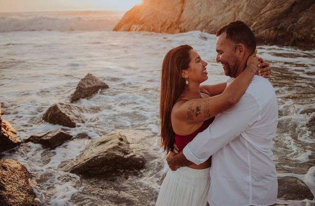 Casal de Ensaio romântico Gabi e Robson
