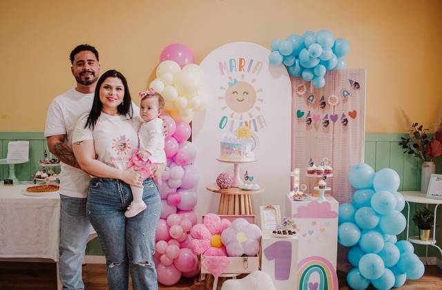 Aniversário Infantil de Aniversário de 1 ano - Maria Olívia
