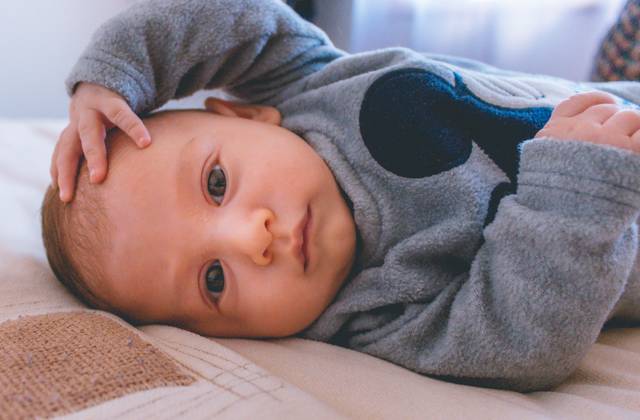 Acompanhamento Bebé de Ensaio acompanhamento 3 meses do Elias