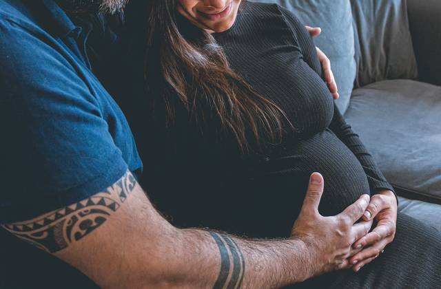 Gestante de A doce espera de Romeu