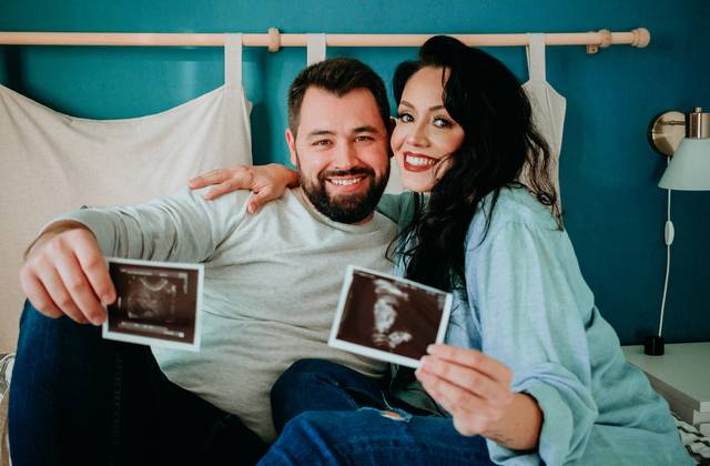 Gestante de Ensaio de Gestante/ Revelação