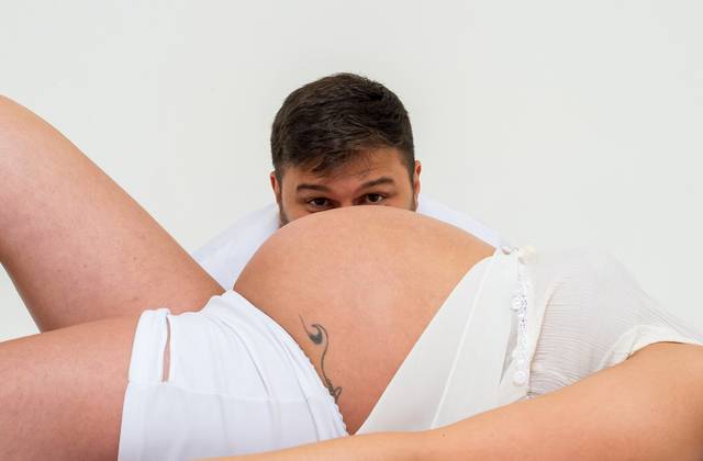 Gestante de Ensaio de Gestante - Thalita