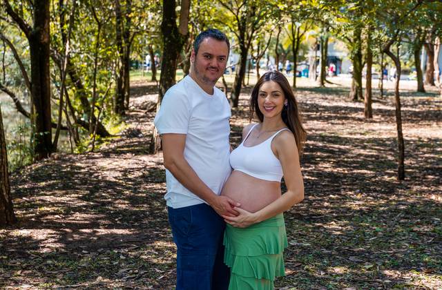 Gestante de Ensaio de Gestante - Mario Sergio e Juliana