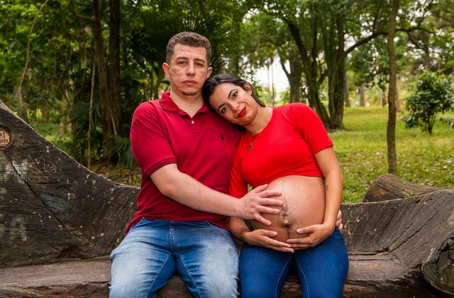 Gestante de Ensaio de Gestante