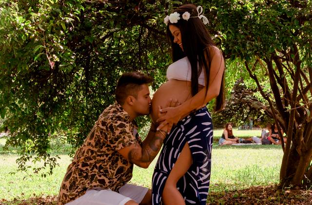 Gestante de Mariana e Italo