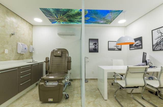 Arquitetura e interiores de Consultório