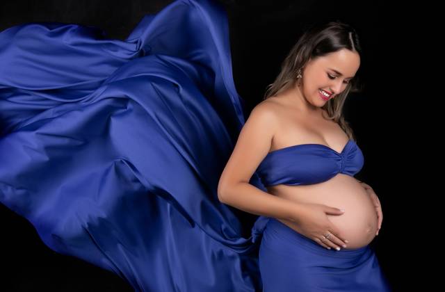 GESTANTE de A espera de Mariah