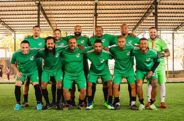 Futebol de Comemoração de 10 anos do BOTAFOGO.