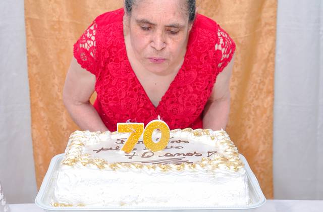 Aniversários de 70anos - Rosentina Pereira Velho
