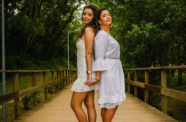 Sessões de Família de Ensaio de Família - Paula e Ana Rita