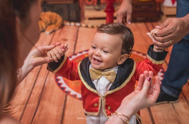 ANIVERSÁRIO INFANTIL de Felipe - O grande circo