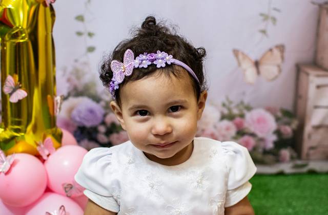 Ensaio Infantil de Sophia | 1 ano | Ensaio