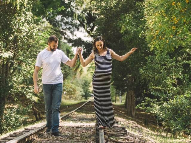 Família de Ensaio Gestante