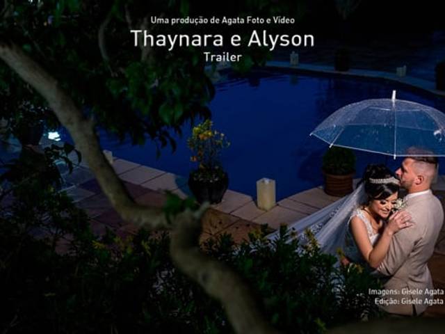 Casamentos de Thaynara e Alyson