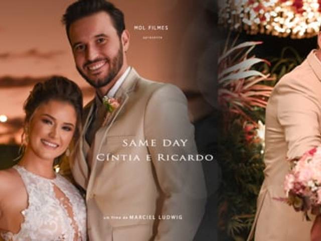 Casamentos de Same Day Cintia e Ricardo