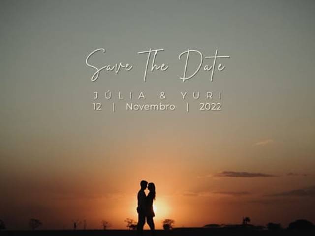 Save The Date de Save The Date - Júlia e Yuri