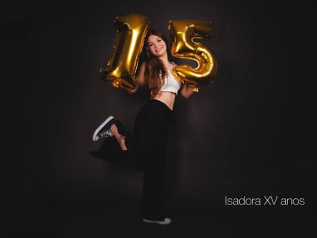15 Anos de Ensaio de XV anos da Isadora
