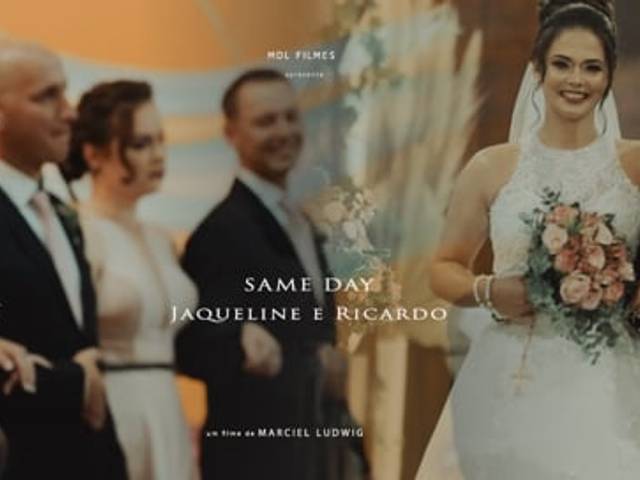 Casamentos de Same Day Jqueline e Ricardo
