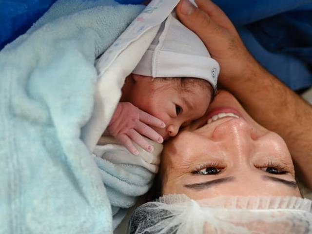 Hora do nascimento de Chegada de Miguel 