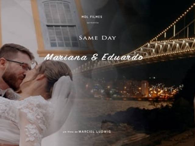 Casamentos de Same Day Mariana e Eduardo