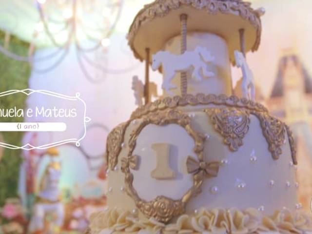 - Aniversário de Manuela e Mateus {1 Ano} - TRAILER #festaparquedadisney