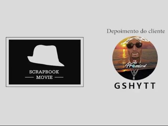 Depoimentos de Clientes de Scrapbook Movie #001 - Gshytt