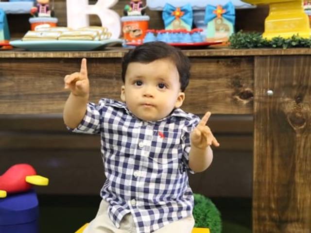  Festa Infantil de Teaser Bento 1 aninho