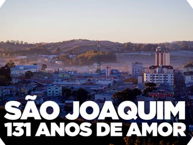 INSTITUCIONAIS de São Joaquim 131 Anos de Amor
