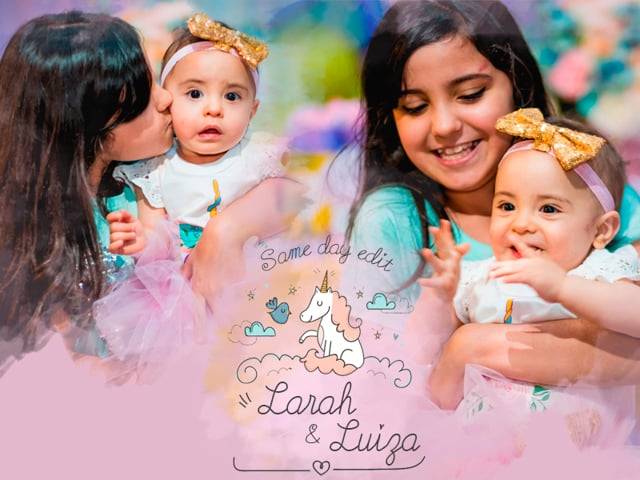 Filme - Aniversário Infantil de Larah e Luiza